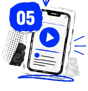 Etapa 05 — celular com vídeo: grave, edite e publique